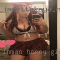 Inman, horny girls